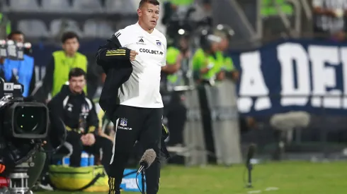 Jorge Almirón valoró el empate de Colo Colo en Lima.
