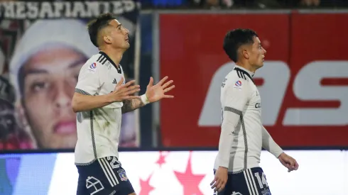 Colo Colo suma de a tres ante Palestino en el estadio Monumental. (Foto: Photosport)
