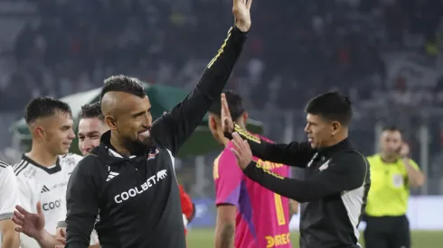 Arturo Vidal regresó a Colo Colo después de 17 años. (Foto: Jonnathan Oyarzún/Photosport)
