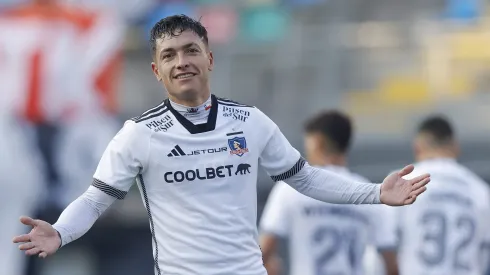 Cristián Zavala atraviesa un gran momento en Colo Colo y llama la atención en el extranjero. (Foto: Felipe Zanca/Photosport)
