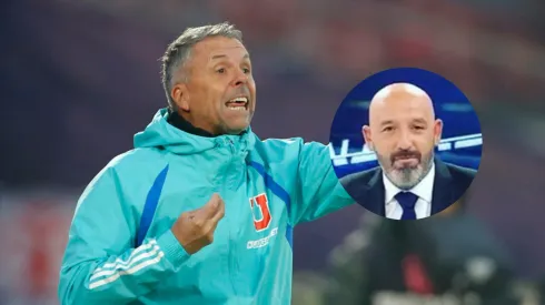 Rodrigo Vera no se la dejó pasar a Gustavo Álvarez.
