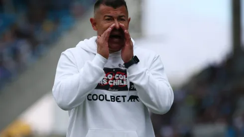 Jorge Almirón se refirió a su presente en Colo Colo. (Foto: Álex Díaz/Photosport)
