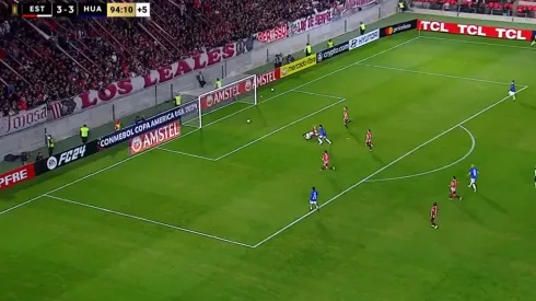 Huachipato derrotó por 4-3 a Estudiantes de la Plata con gol de Carlo Villanueva. (Foto: Captura ESPN)