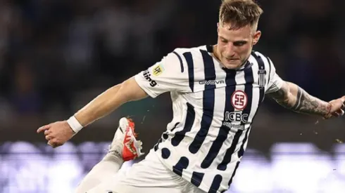 Bruno Barticciotto anotó la apertura de la cuenta en el triunfo parcial de Talleres de Córdoba. 
