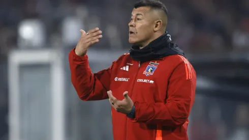 Jorge Almirón arriesga nueva sanción en Colo Colo. (Foto: Felipe Zanca /Photosport)
