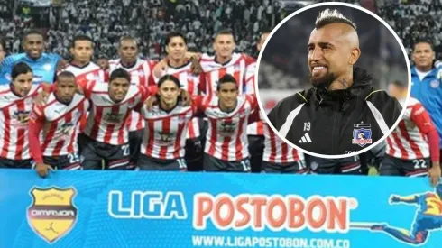 Desde Colombia recuerdan con cariño a Arturo Vidal.
