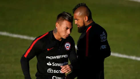 Vargas y Vidal compartieron varios buenos momentos juntos en La Roja.
