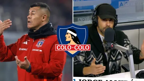 El entrenador de Colo Colo se mosqueó con una pregunta relacionada a Luciano Cabral
