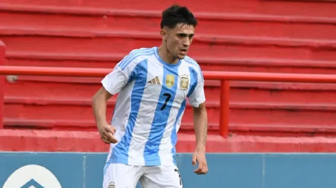 Pablo Solari anotó para la Selección Argentina 
