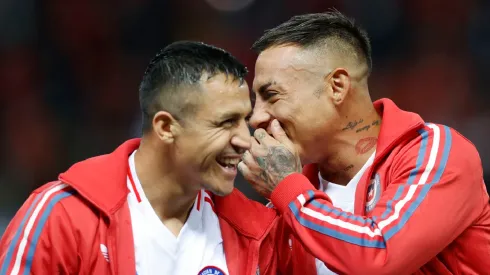 Eduardo Vargas acecha el liderato de Alexis en la tabla de goleadores de La Roja<br />
(Foto: Matteo Ciambelli/Photosport)
