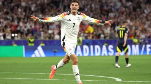 Kai Havertz anotó el tercero para Alemania en la Eurocopa 2024
