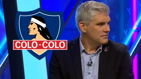 Manuel de Tezanos no comparte que Colo Colo vaya por un jugador con poca continuidad. (Foto: TNT Sports)
