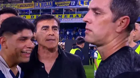 Gustavo Quinteros quedó muy molesto con el arbitraje de Fernando Rapallini. (Foto: Captura ESPN)
