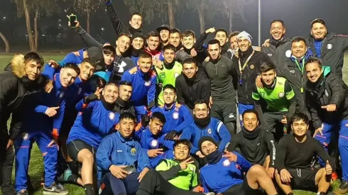 La formación de Municipal Puente Alto para recibir a Universidad de Chile.
