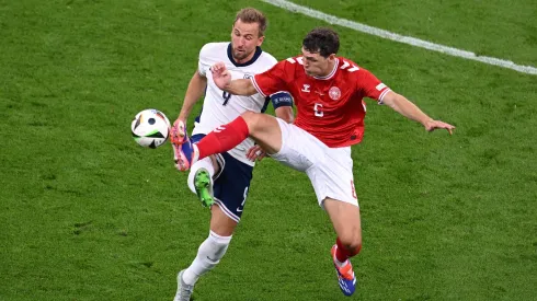 Inglaterra y Dinamarca igualaron a un tanto en la Eurocopa 2024

