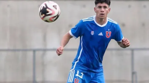 Marco Oroná es figura de la categoría sub-21 de Universidad de Chile.
