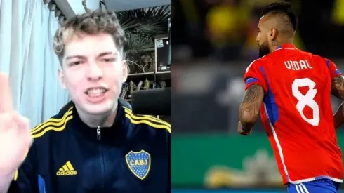 Davoo Xeneize defiende con todo a Arturo Vidal