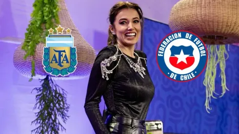 Yamila Reyna a dos bandas para el Chile vs Argentina