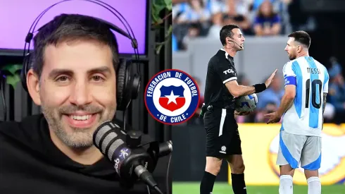 El periodista no se guardó nada a la hora de hablar del arbitraje.
