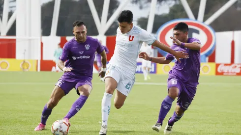 Ignacio Vásquez debutó en Universidad de Chile.
