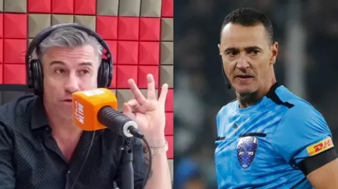 El relator nacional se las cantó clarita al árbitro colombiano.
