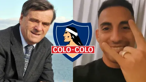 Vladimiro Mimica se refiere a la incorporación de Javier Correa a Colo Colo. (Foto: Vladimiro Mimica | Colo Colo)
