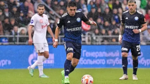 Jordhy Thompson y Lucas Vera trabajan de forma diferenciada en el FC Orenburg. (Foto: Instagram)
