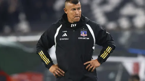 Futbol, Colo Colo vs Ohiggins.<br />
Cuartos de final, Copa Chile 2024.<br />
El entrenador de Colo Colo Jorge Almiron es fotografiado contra Ohiggins durante el partido de Copa Chile disputado en el estadio Monumental en Santiago, Chile.<br />
30/06/2024<br />
Felipe Zanca/Photosport
Football, Colo Colo vs Ohiggins.<br />
2024 Copa Chile Championship.<br />
Colo Colo's head coach Jorge Almiron is pictured against Ohiggins during Copa Chile match held at the Monumental stadium in Santiago, Chile.<br />
30/06/2024<br />
Felipe Zanca/Photosport
