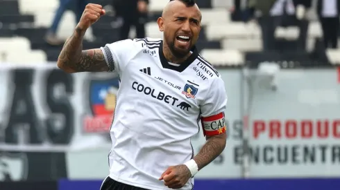 Arturo Vidal consigue una nueva marca en Colo Colo. (Foto: Photosport)
