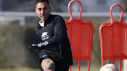 Javier Correa no podrá debutar este fin de semana en Colo Colo. (Foto: Colo Colo)
