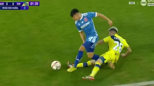 Gustavo Álvarez reclamó la patada criminal a Ignacio Vásquez
