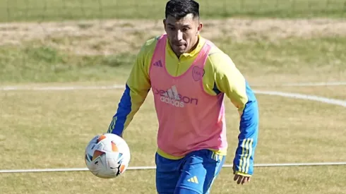 Gary Medel quedó fuera de la llave de Boca Juniors ante Independiente del Valle. (Foto: Boca Juniors)