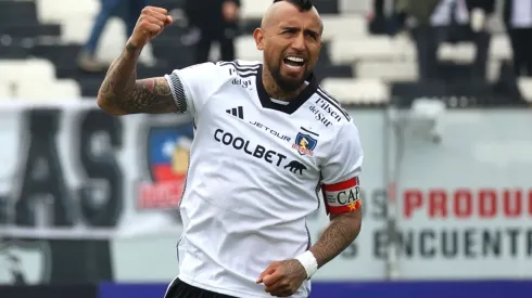Arturo Vidal sa sacó otra frase que ilusiona a los hinchas de Colo Colo. (Foto: Photosport)