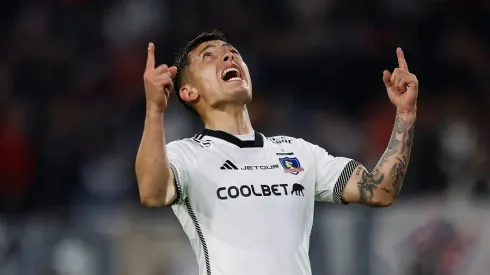 Cristián Zavala anotó el 1 a 0 para Colo Colo