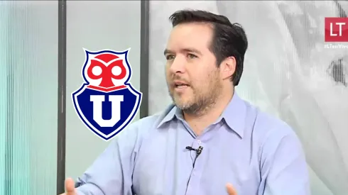 Caamaño repasó a jugador de la U.
