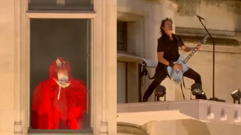 Gojira tocó Ah! ça ira en París 2024
