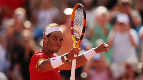 Rafael Nadal se estrena con éxito en el torneo de singles de París 2024. (Foto: Getty)
