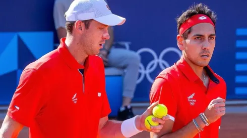 Jarry y Tabilo caen en segunda ronda del dobles masculino de París 2024. (Foto: Team Chile)
