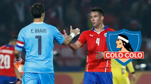 Mauricio Isla recibió la bendición de Claudio Bravo
