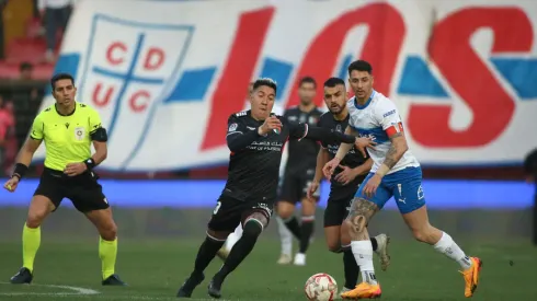 Universidad Católica recibió esta tarde a Palestino en Santa Laura
