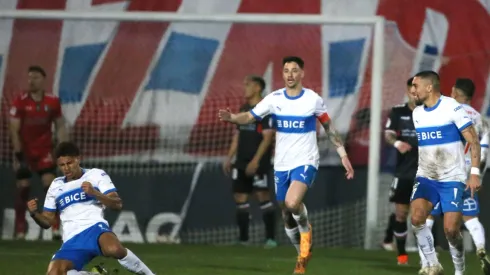 Universidad Católica empató 1-1 con Palestino con gol del juvenil Juan Rossel. (Foto: Dragomir Yankovic/Photosport)
