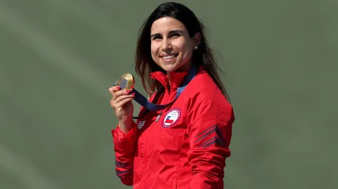 Francisca Crovetto, medalla de oro para Chile.
