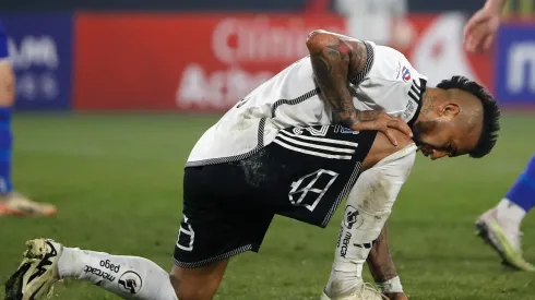 Arturo Vidal no alcanzaría a estar disponible para el Superclásico ni Copa Libertadores. (Foto: Photosport)
