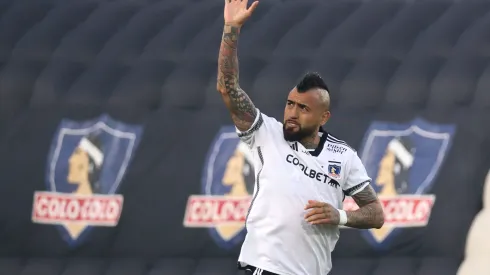 Arturo Vidal es duda en Colo Colo para el Superclásico. (Foto:<br />
Dragomir Yankovic/Photosport)
