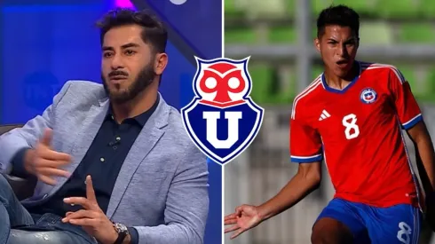 Johnny Herrera le da en el piso a Jonathan Villagra por no llegar a la U
