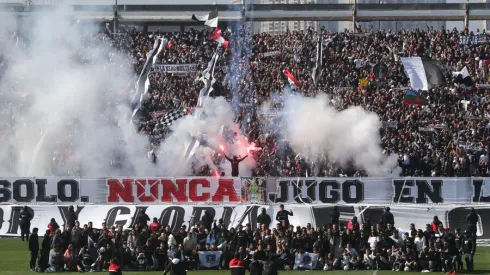 Hinchas de Colo Colo realizaron el arengazo previo al Superclásico
