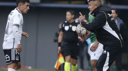 Jorge Almirón se refirió al futuro de Cristián Zavala en Colo Colo. (Foto: Dragomir Yankovic/Photosport)
