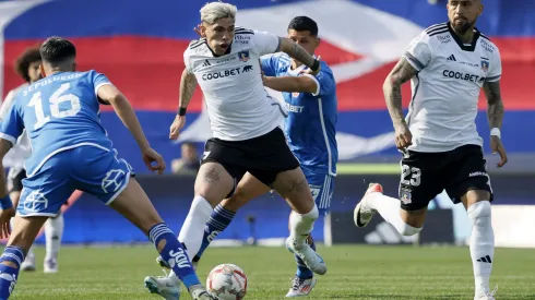 Colo Colo visita a la U en el Superclásico 196. (Foto: Andrés Pina/Photosport)
