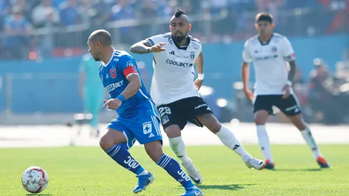 Universidad de Chile y Colo Colo jugaron el superclásico en el Estadio Nacional. (Foto: Photosport)
