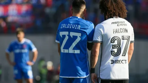 Matías Zaldivia volvió a enfrentar a Colo Colo con la camiseta de la U. (Foto: Jonnathan Oyarzún/Photosport)
